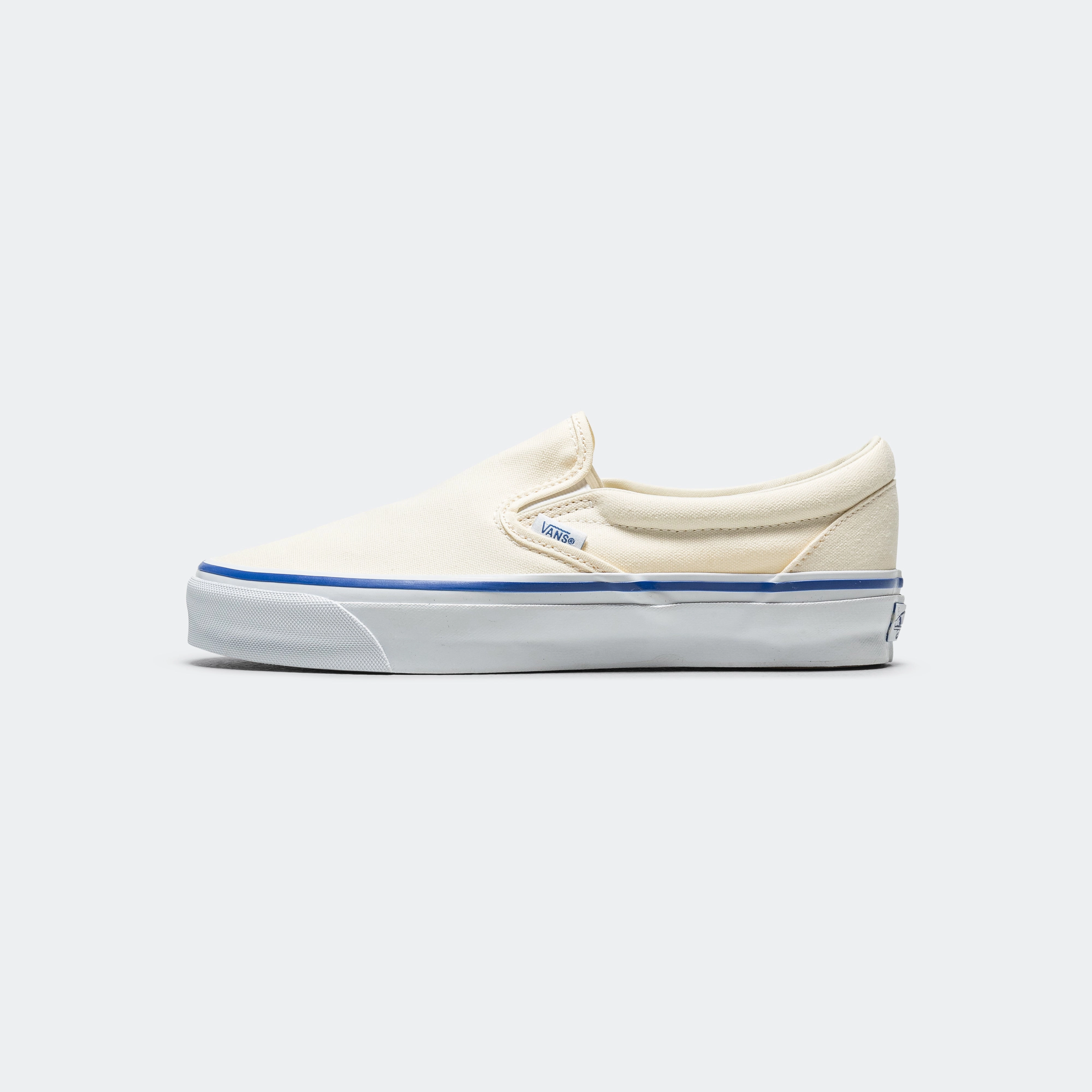 Leather Slip On Tennis Shoes Slip-On Reissue 98 LX - Off White