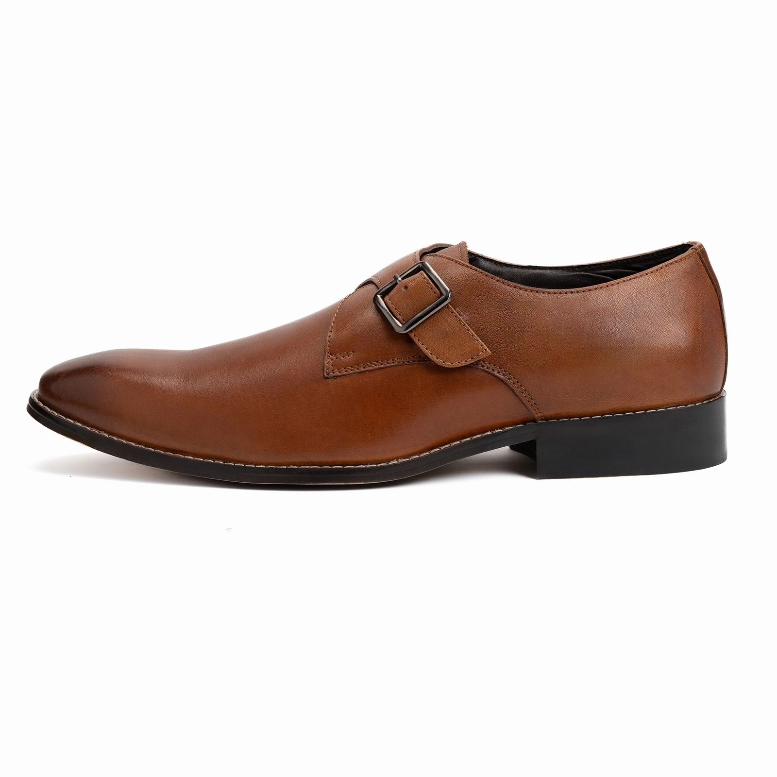 Single strap formal monk shoes Tabi Brogues