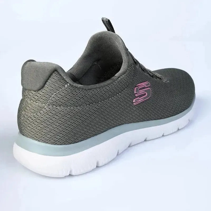 Skechers Summits Slip On Sneaker - Olive Tods Slip On Sneakers