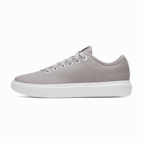 Men's Canvas Piper - Medium Grey (Light Grey Sole) Casual Shoes London
