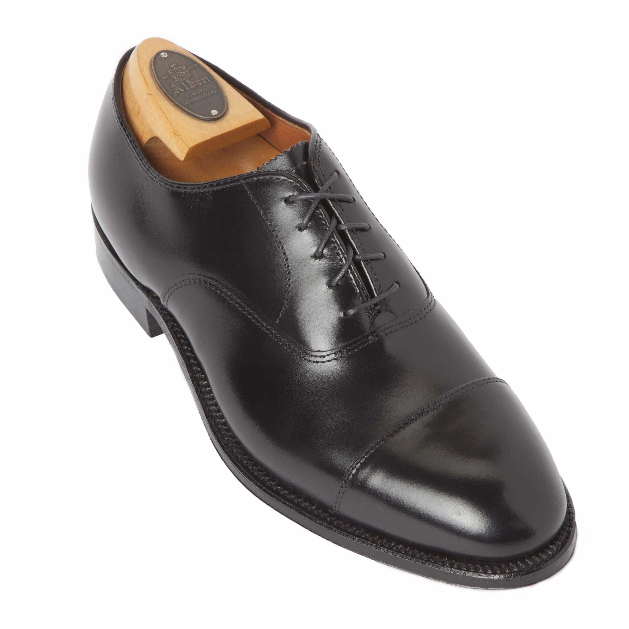 Alden Shoes | 907 Straight Tip Oxford Zerogrand Decon Plain Oxfords