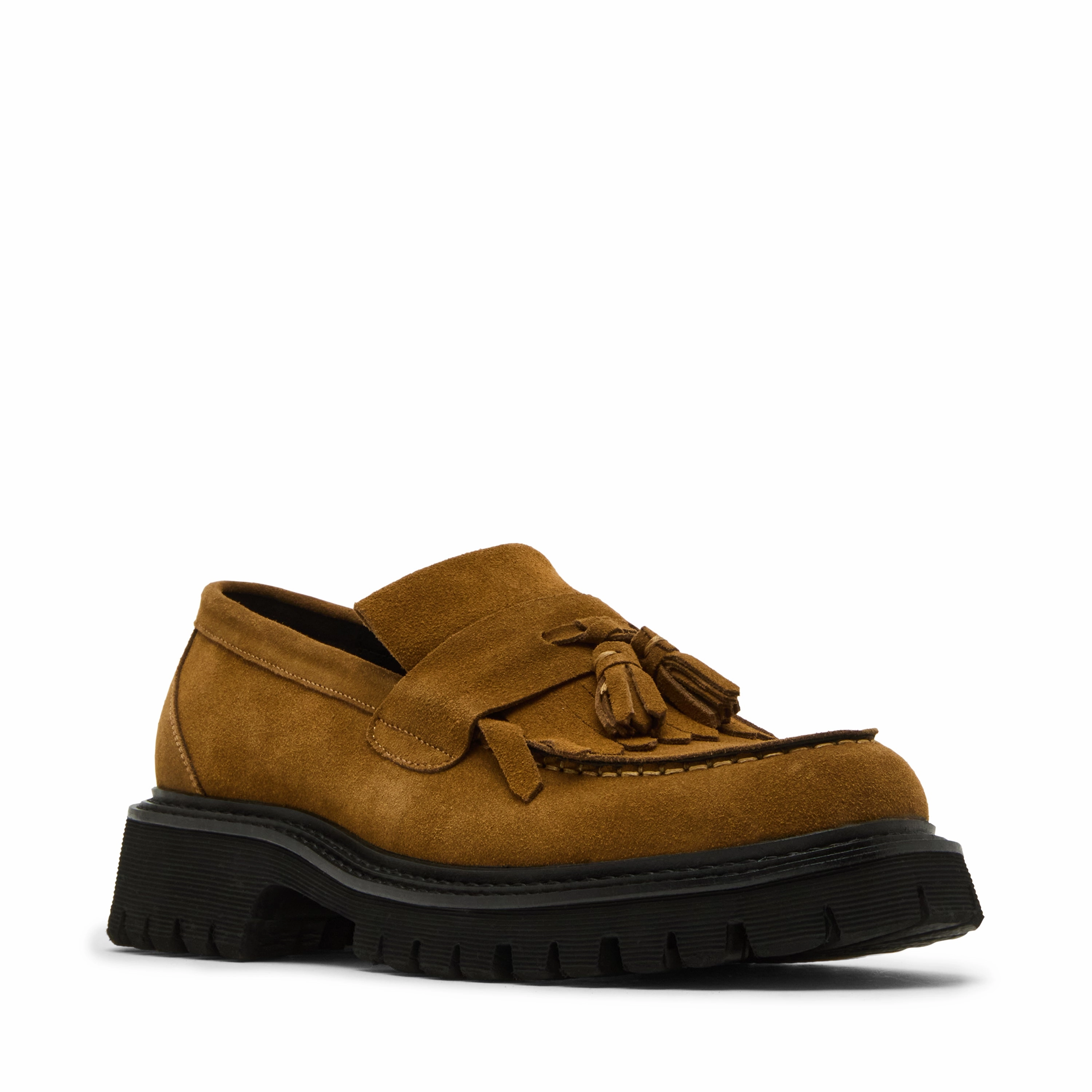 Zev Casual Shoe TOBACCO SUEDE Suede Slip-on Shoes
