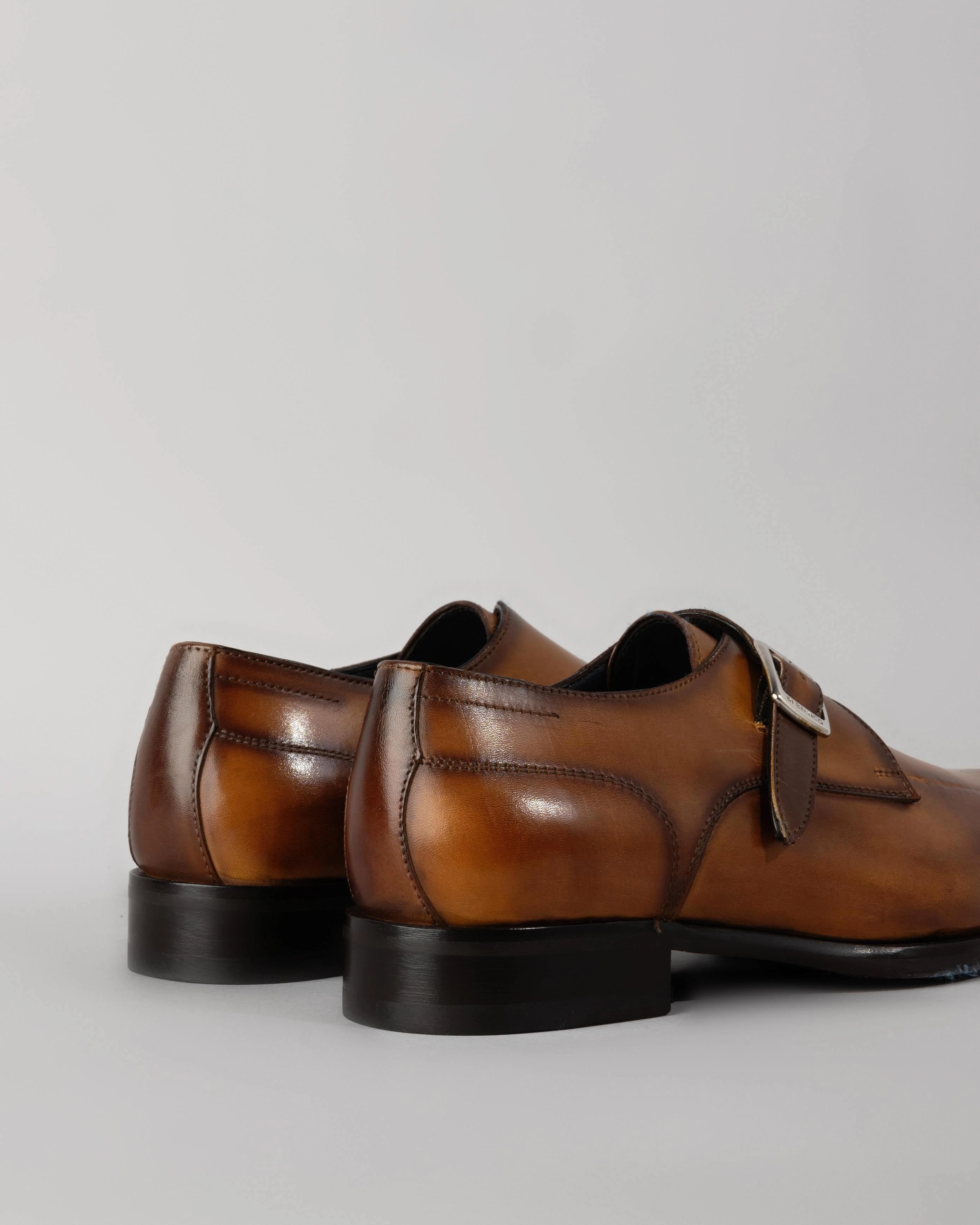 Parma Monk Strap Shoe Vintage Brogues
