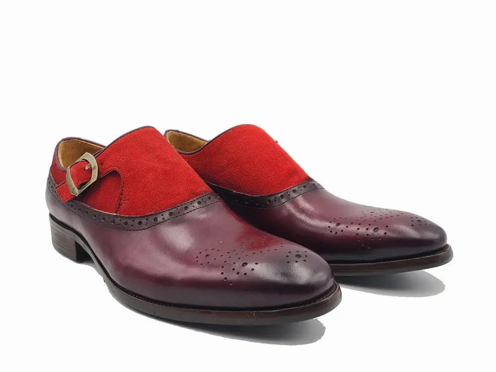 Sling Style Single Monk Loafer Brogues Or Loafers