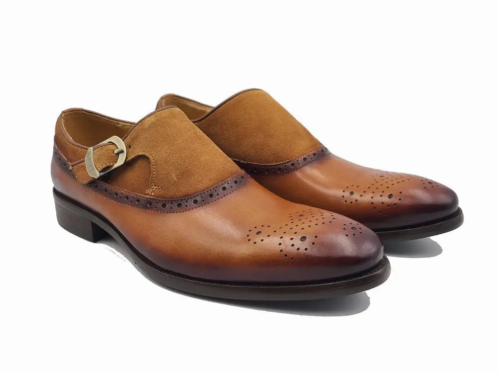 Full Brogue Vs Semi Brogue Sling Style Single Monk Loafer