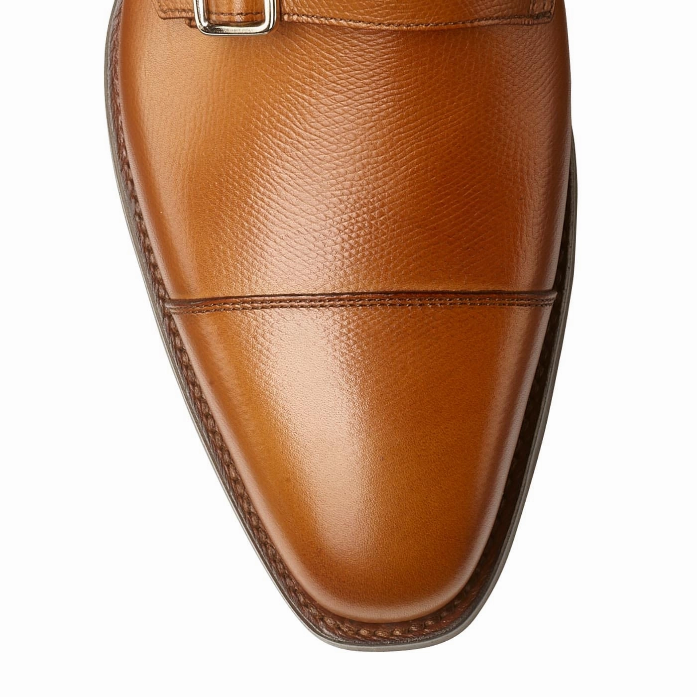 Lowndes Tan Golf Grain Suit With Brogues