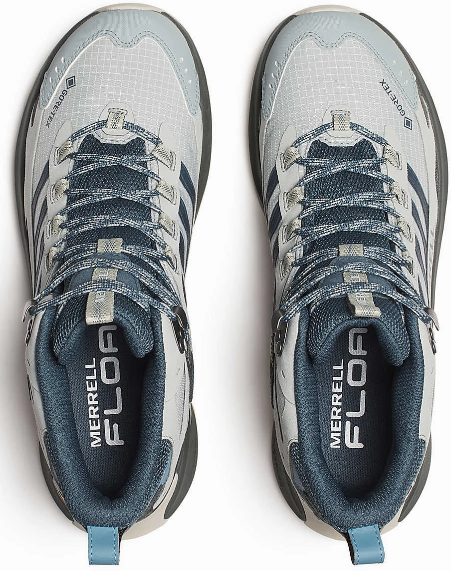 Marshall Hiking Shoes Merrell Moab Speed 2 Mid GORE-TEX Mens Walking Boots - Grey