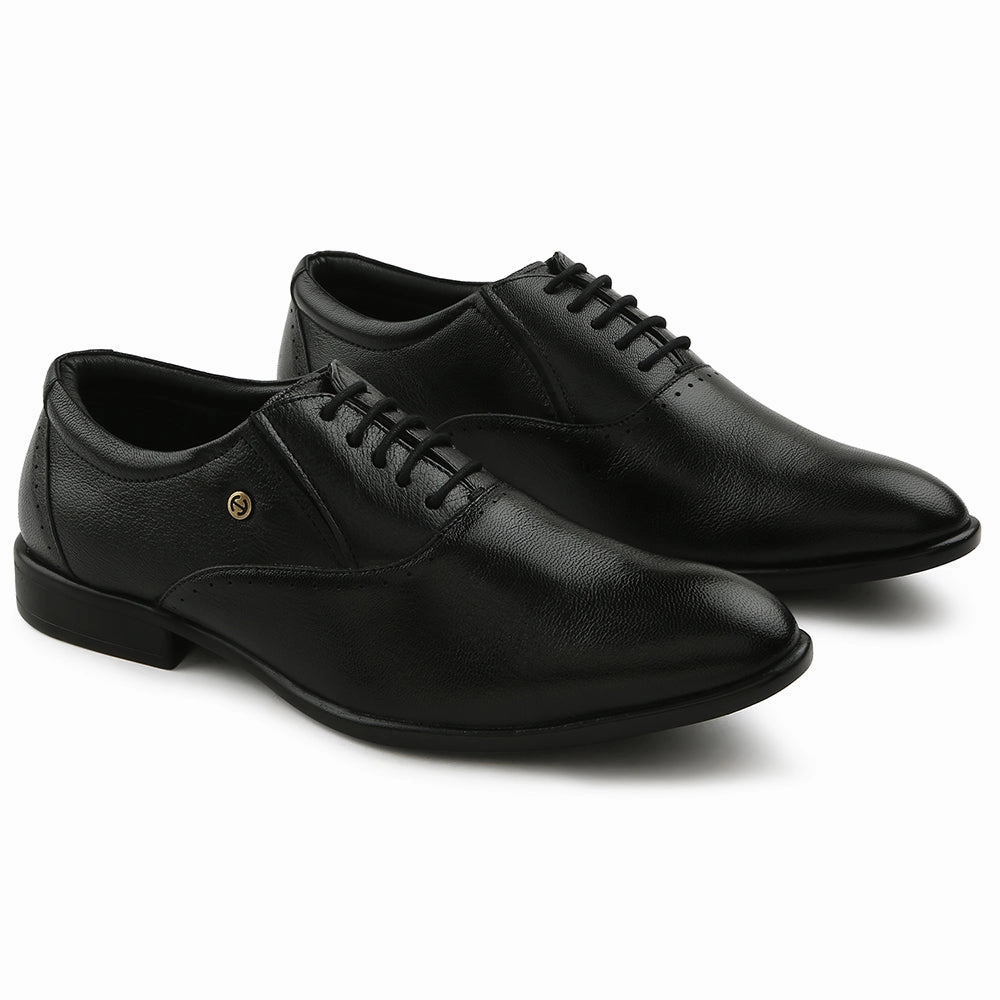 Healers Black Formal Lacing Oxford Shoes For Men U993-18 By Liberty Oxford Vs Brogues