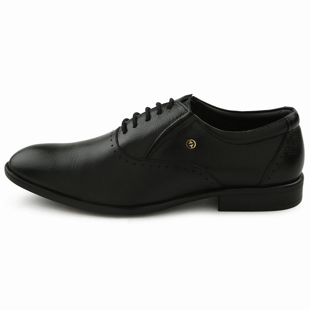 Healers Black Formal Lacing Oxford Shoes For Men U993-18 By Liberty Channing Oxfords