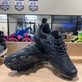 Soccer Cleats Size 7 1 2 Smash It Sports X Lite Molded Cleat - Black