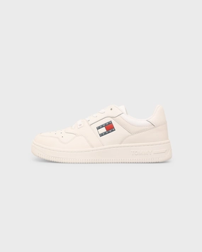 Tommy Jeans Women's Retro Basket White Basketball Shoes Advertisement