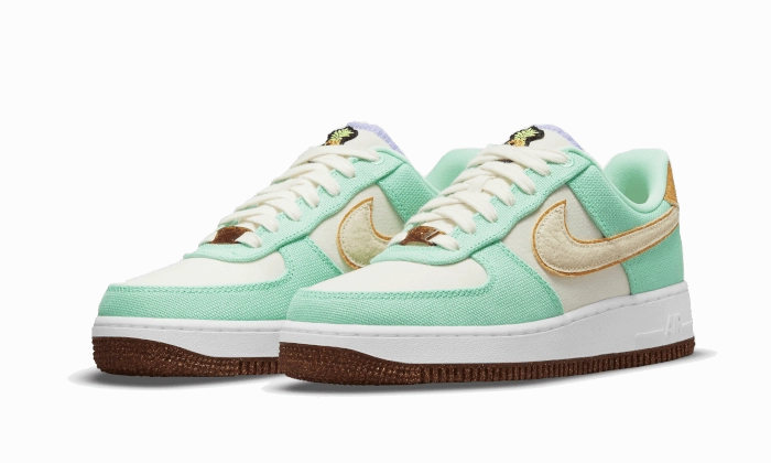 Nike Air Force 1 Low '07 LX Happy Pineapple Green Glow Coolest Shoes Nike