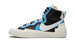 Nike Air Huarache Shoes Nike Blazer Mid Sacai White Black Legend Blue