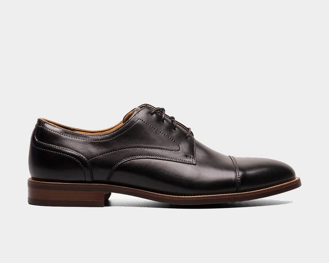 Rucci Cap Oxford Burnished Toe Oxfords