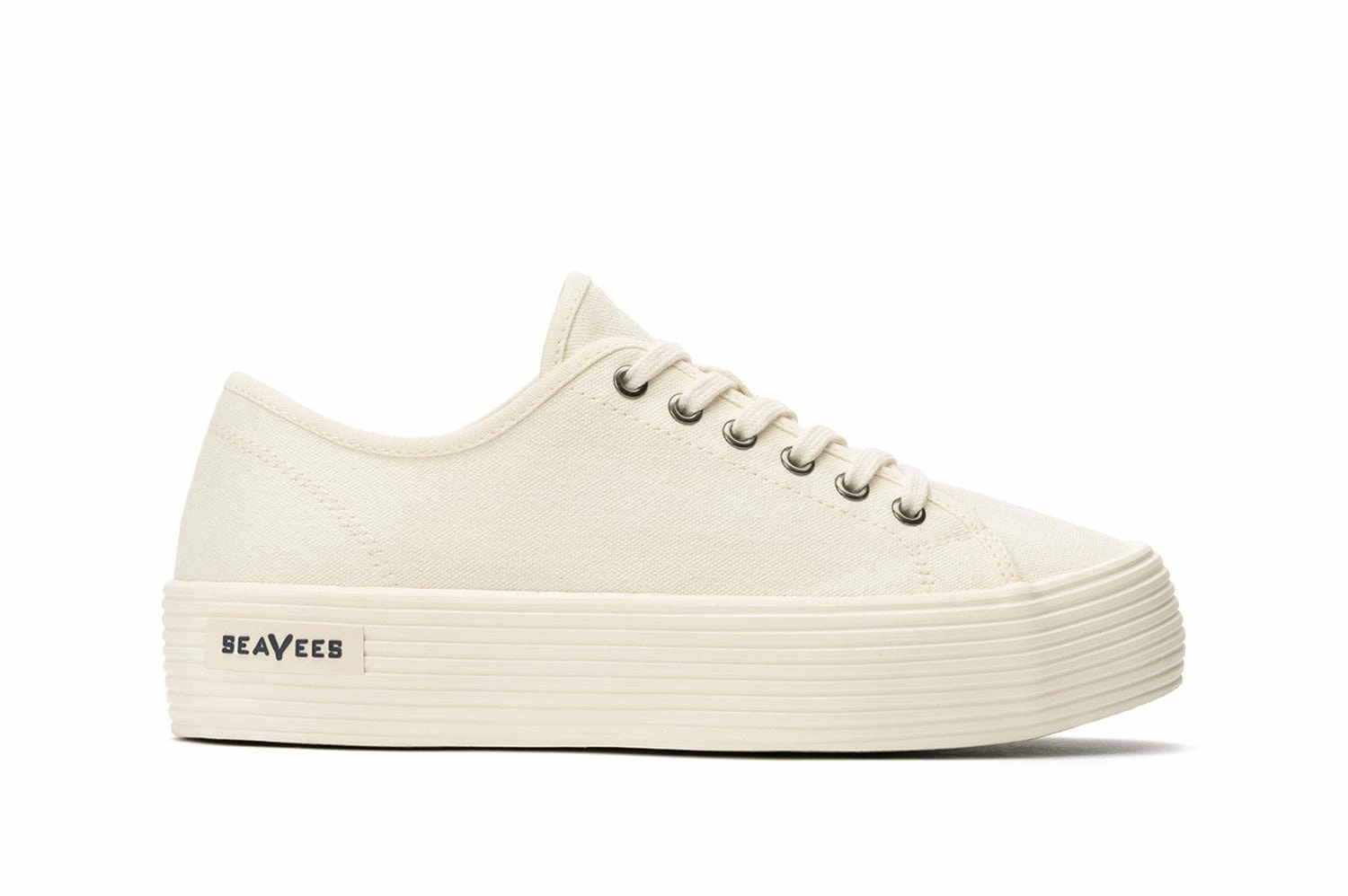 Steve Madden Eve Casual Shoe Womens - Monterey Sneaker Platform - Bleach