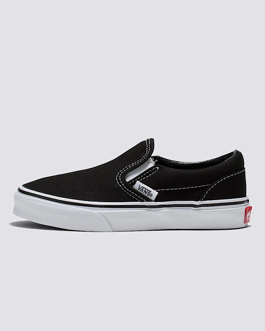 Platform Slip-on Sneaker Classic Slip-On 'Black/White' Little Kids' Shoes