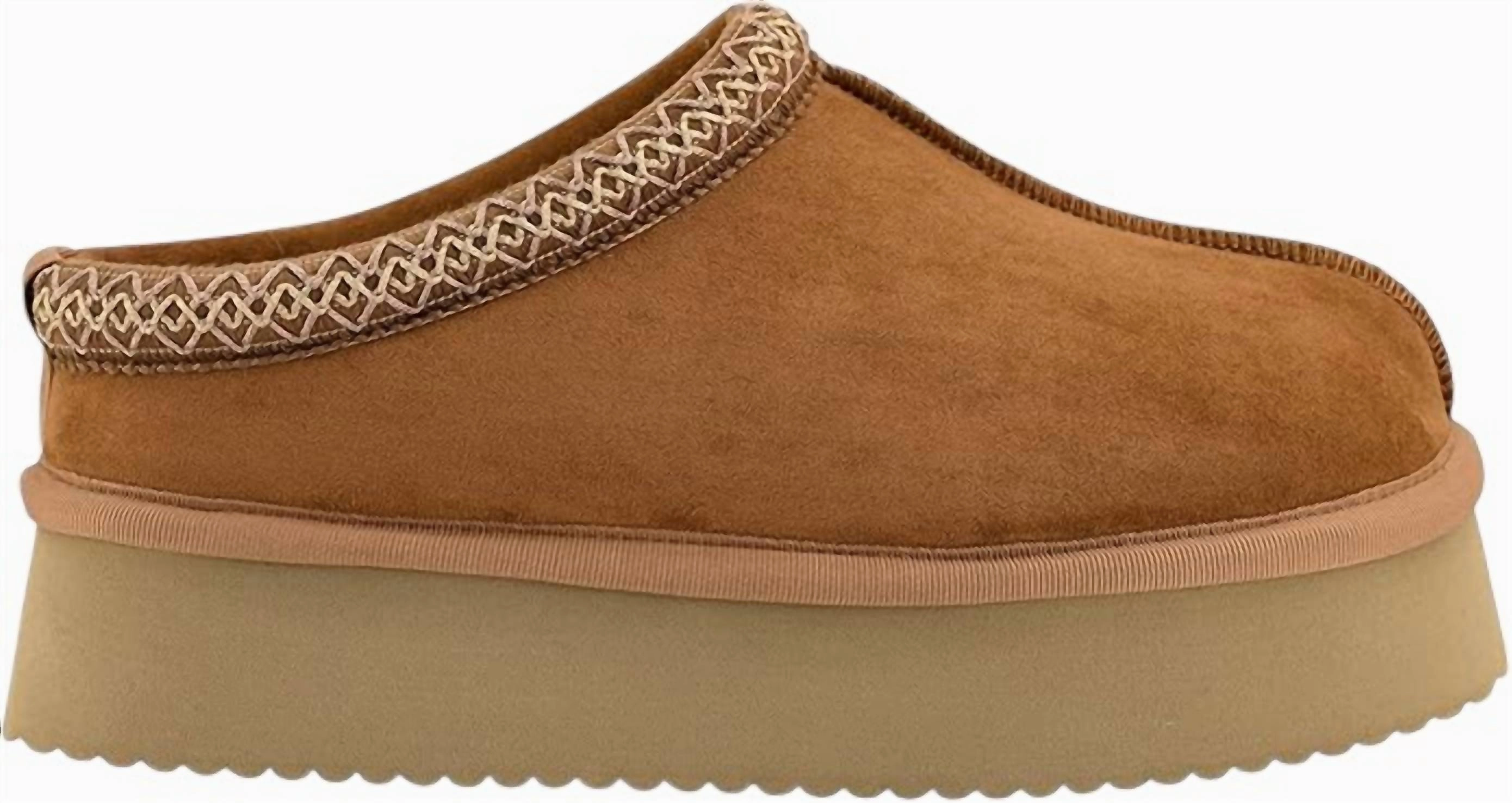 Alexa Chung Mary Jane Shoes Women's Pillow Talk Shoes In Brown Faux Suede