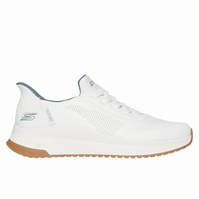 Skechers Slip-ins: BOBS Squad 4 Direct Step 118424/WHT Bianco Mackenzie Ii Snow Slip Ons