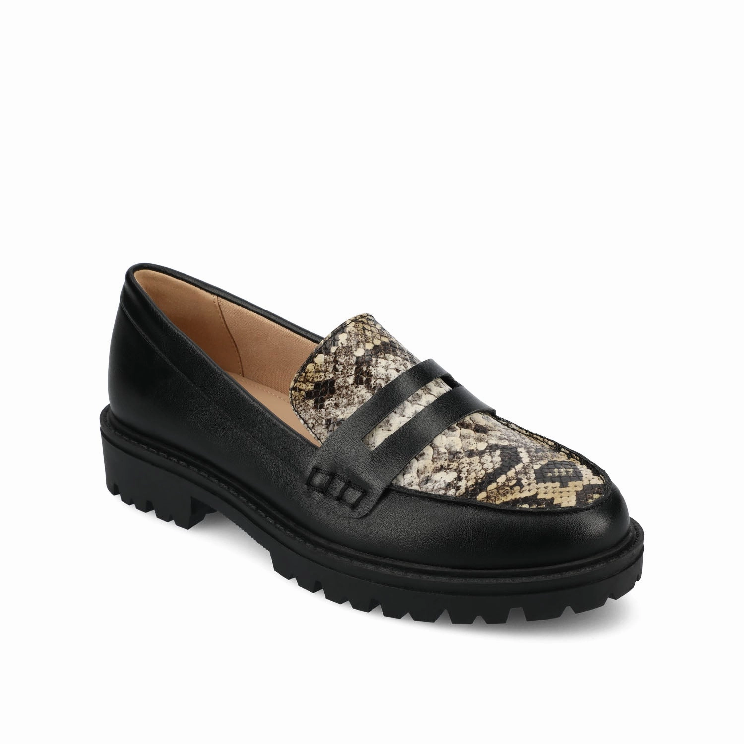 Rockport Venetian Loafers KENLY LOAFER FLATS IN SNAKE