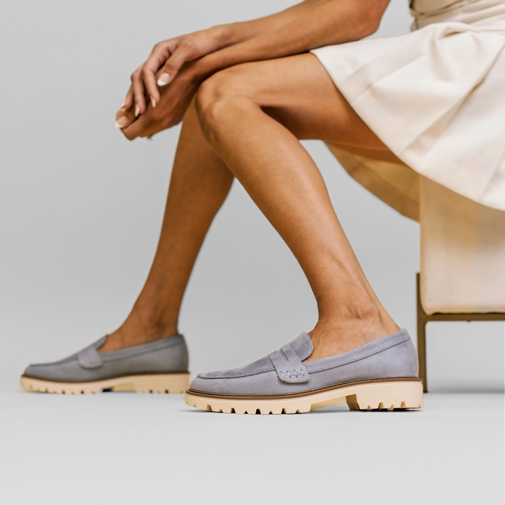 Union Loafers Stl KENLY LOAFER FLATS IN SNAKE