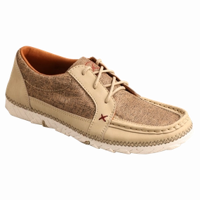 Dc Tennis Shoes Twisted X Ladies Zero-X Khaki & Khaki Casual Shoes WZX0008