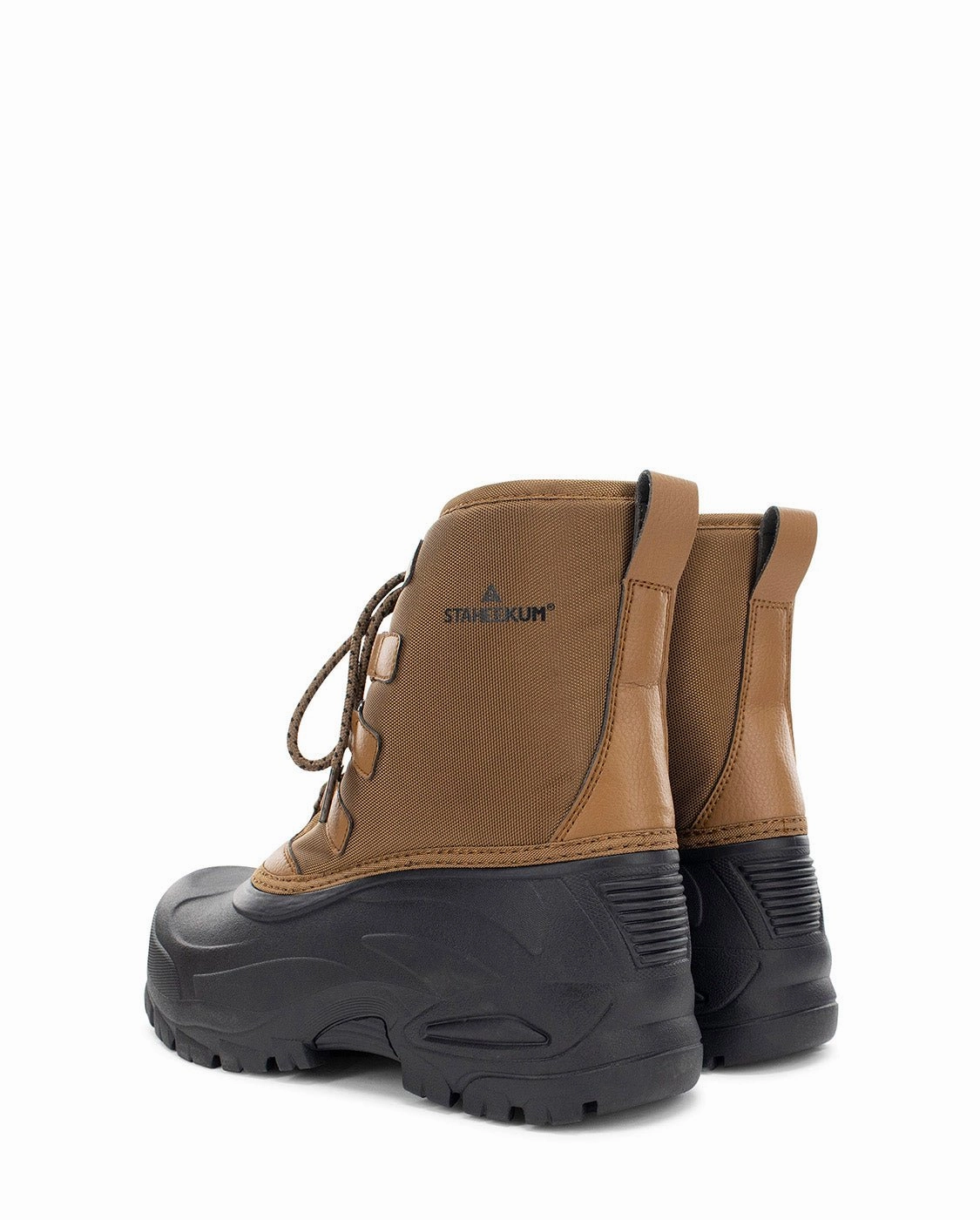 Smith Hiking Shoes Mens Waterproof Snow Boot Tan Thinsulate Insulated Foam