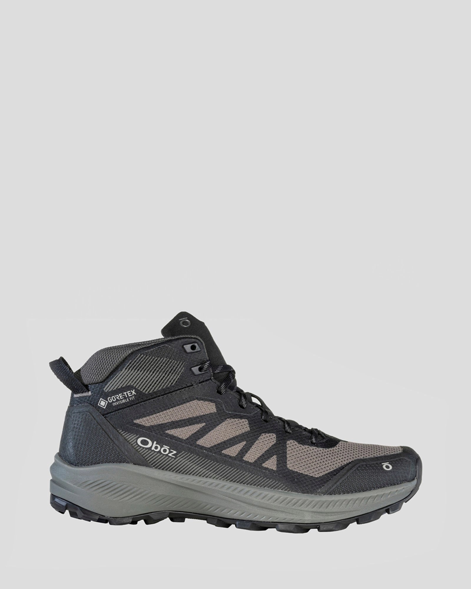 Hiking Shoes Good For Walking Oboz Katabatic LT Mid GTX Mens - Black Sea