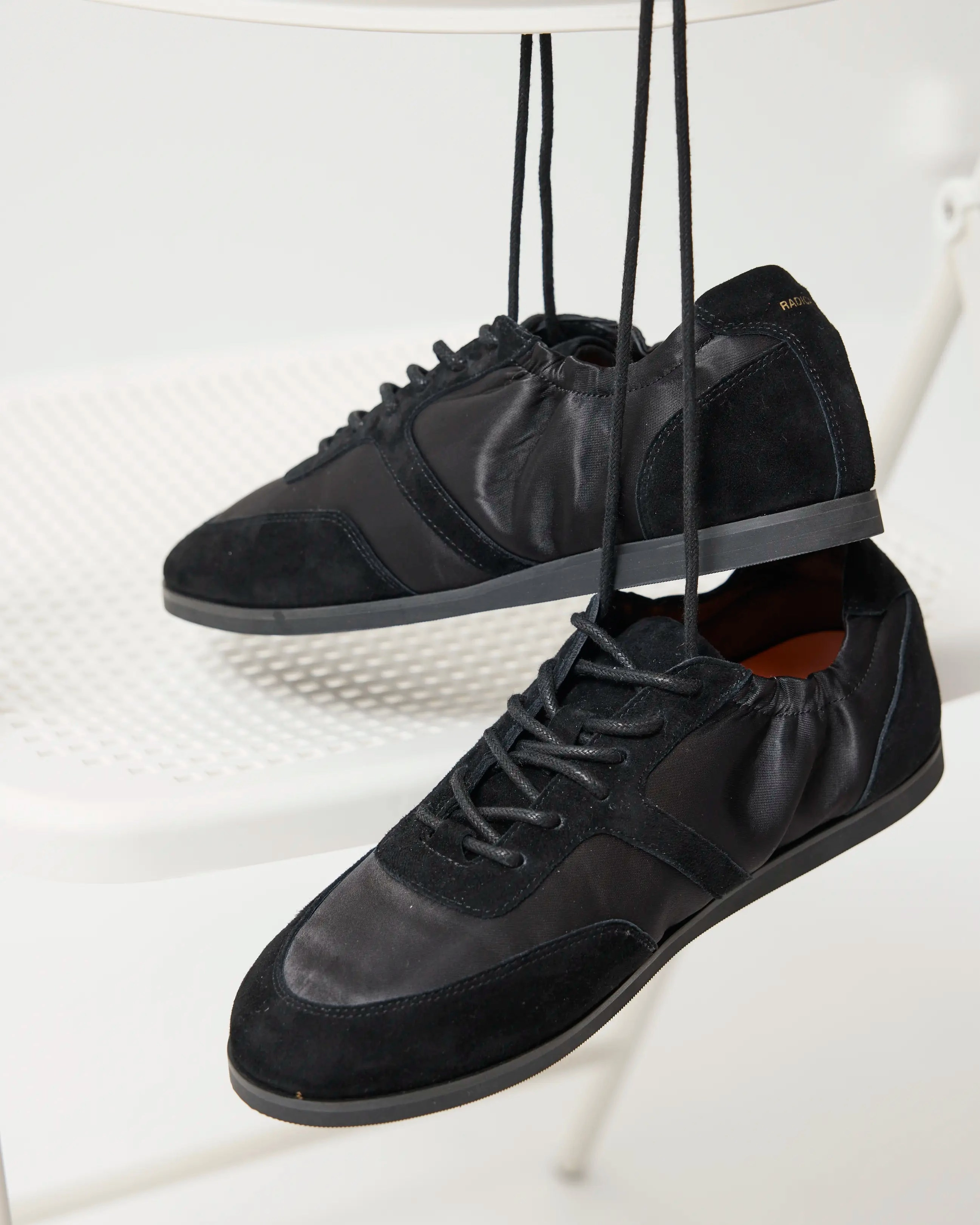 Lace Up Canvas Shoes Elim Derby | Black