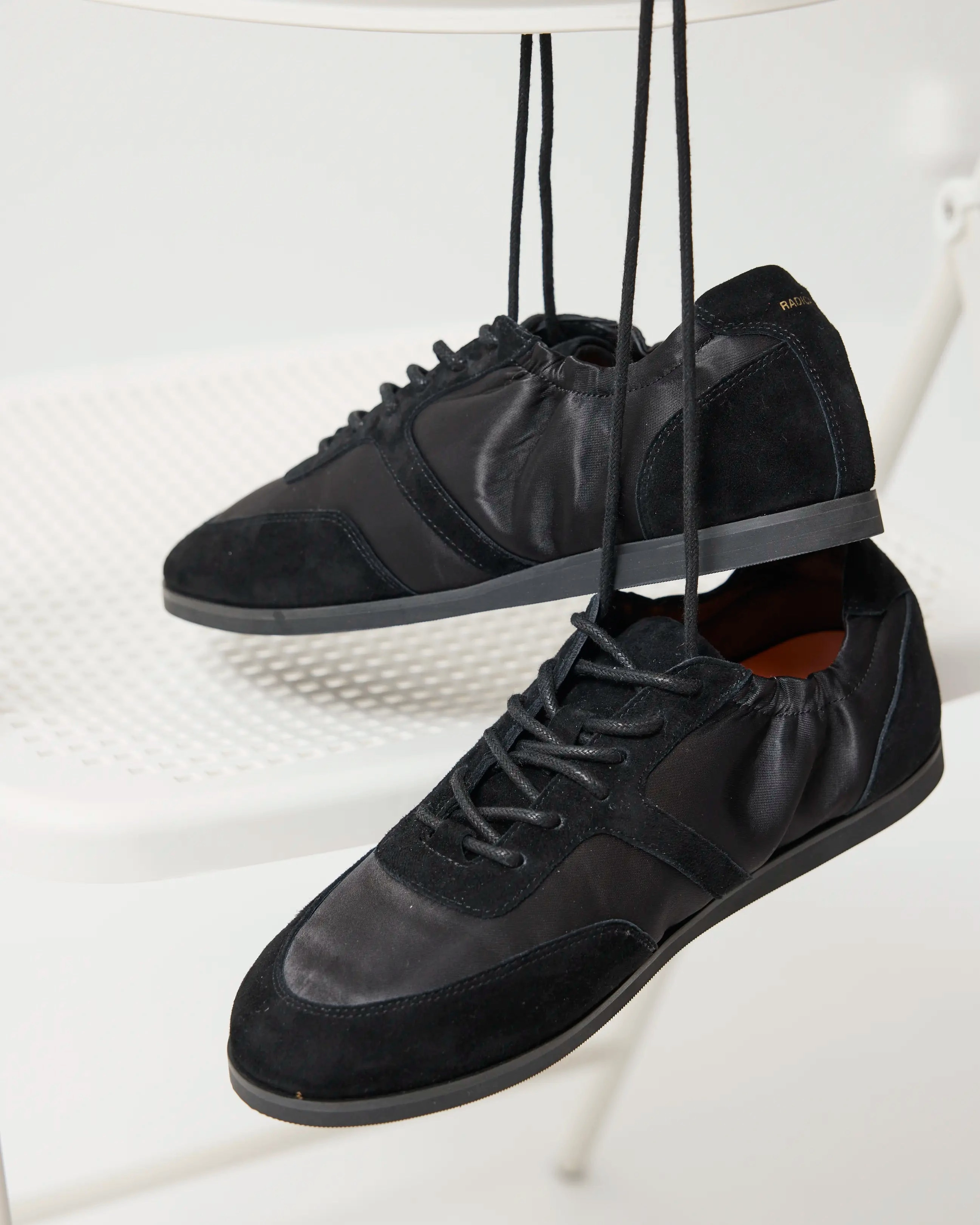 Elim Derby | Black Lace Up Latin Dance Shoes