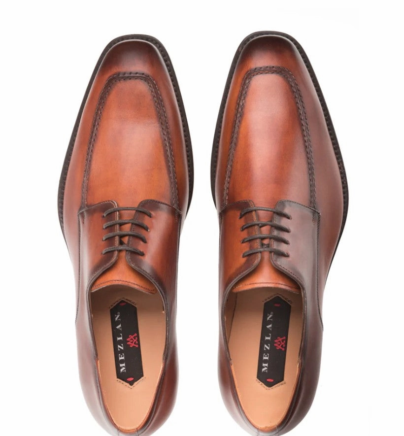 Style: Coventry-Cognac Formal Shoes Lace Up