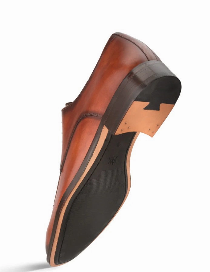 Style: Coventry-Cognac Tap Shoes Lace Up