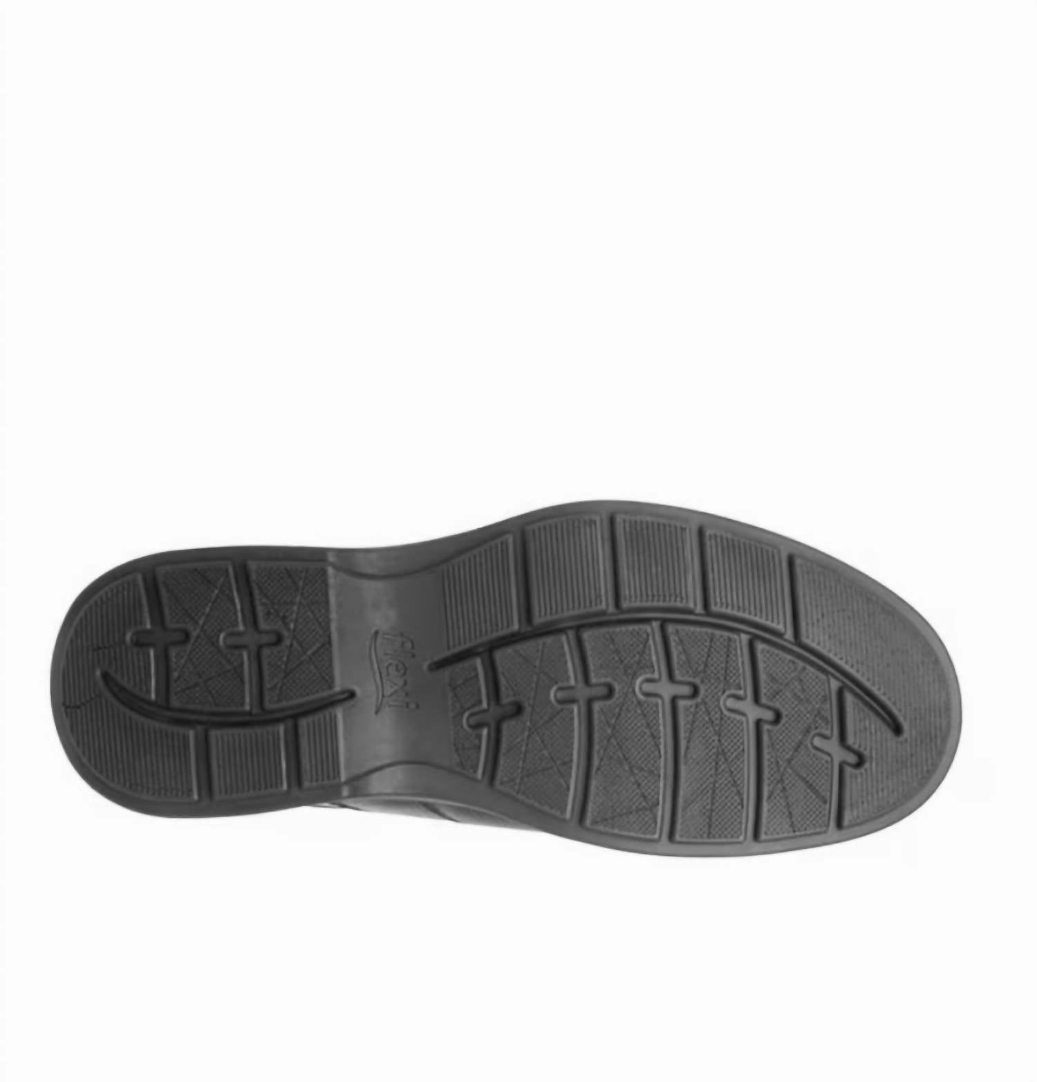 Men's Leather Oxford Shoe In Black Museum Calfskin Oxfords