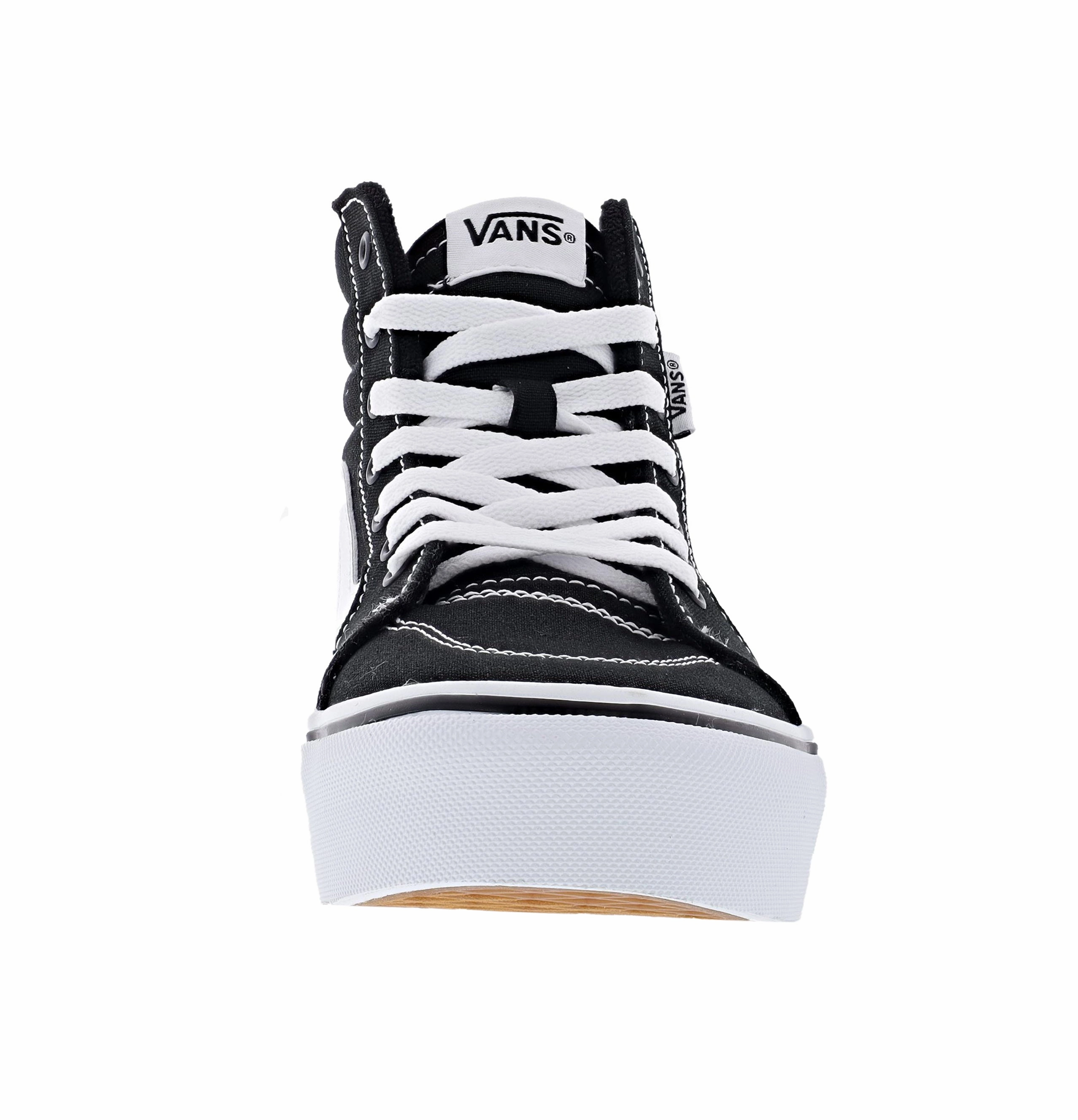 Vans Kid's Filmore Hi Top Platform Shoes Mary Jane Shoes With Buckle