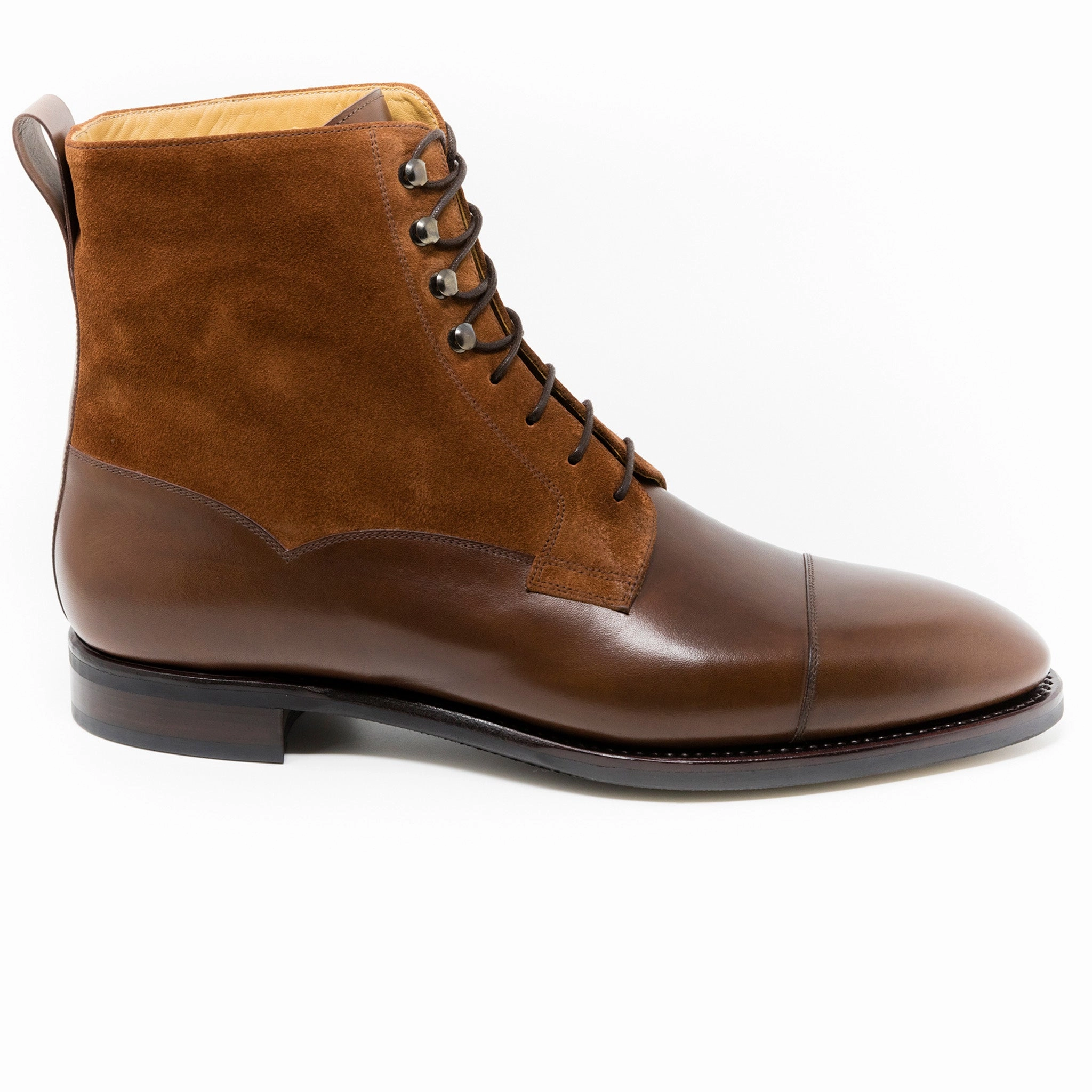 140 ARTISTA Suede Leather Derby Shoes