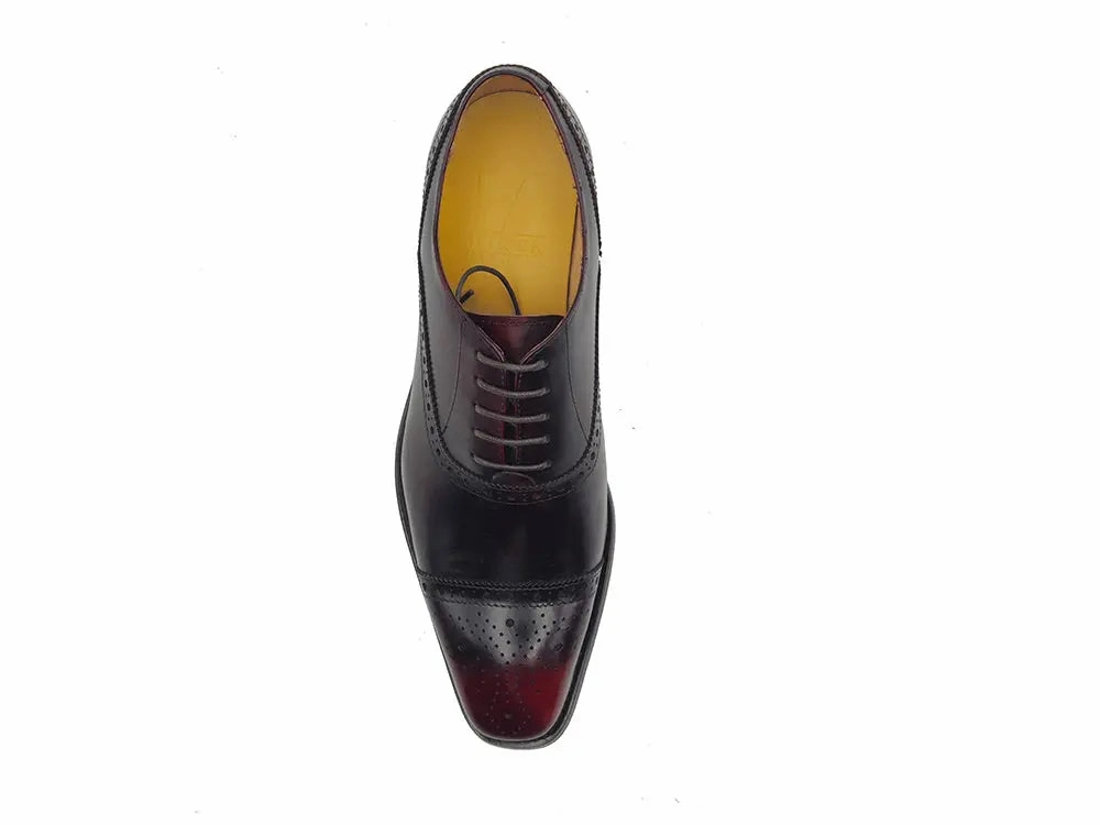 Mix Er Oxfords Five Eyelets Cap Toe Calfskin Oxford