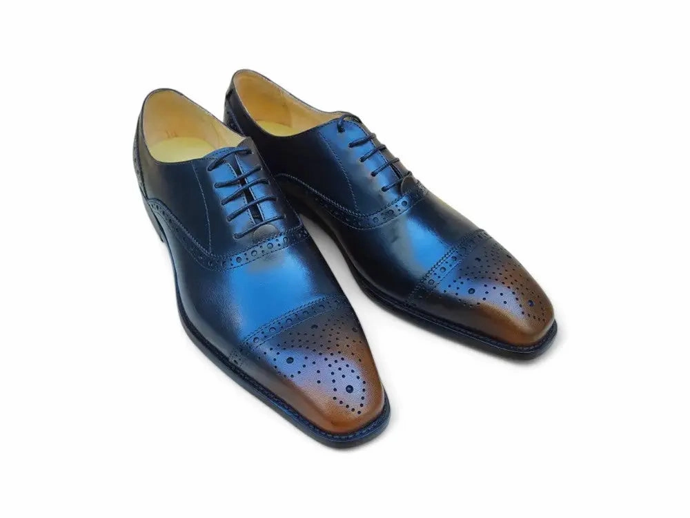Five Eyelets Cap Toe Calfskin Oxford Time Fashions Oxford Al