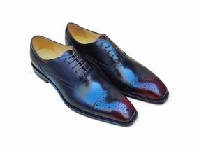 Rollie Oxfords Five Eyelets Cap Toe Calfskin Oxford