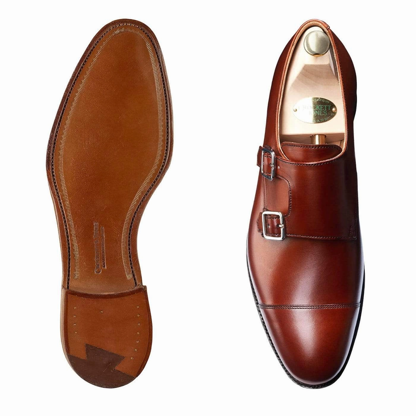 Ruby Chestnut Burnished Calf Paolo Vandini Brogues