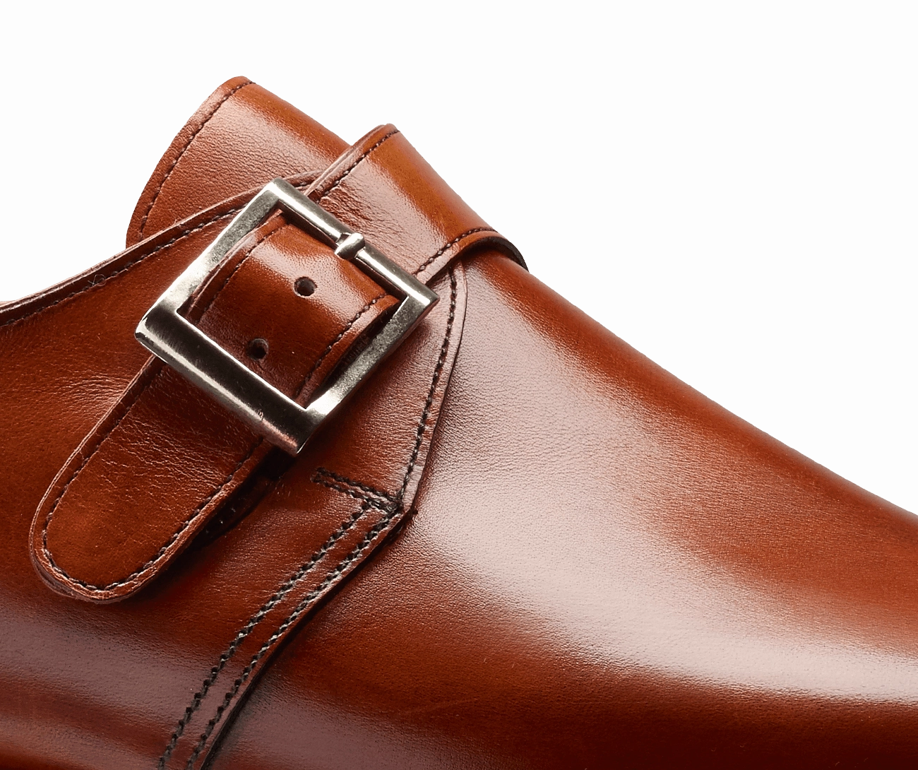 Ecco Brogue Oxford Monkton Chestnut Burnished Calf