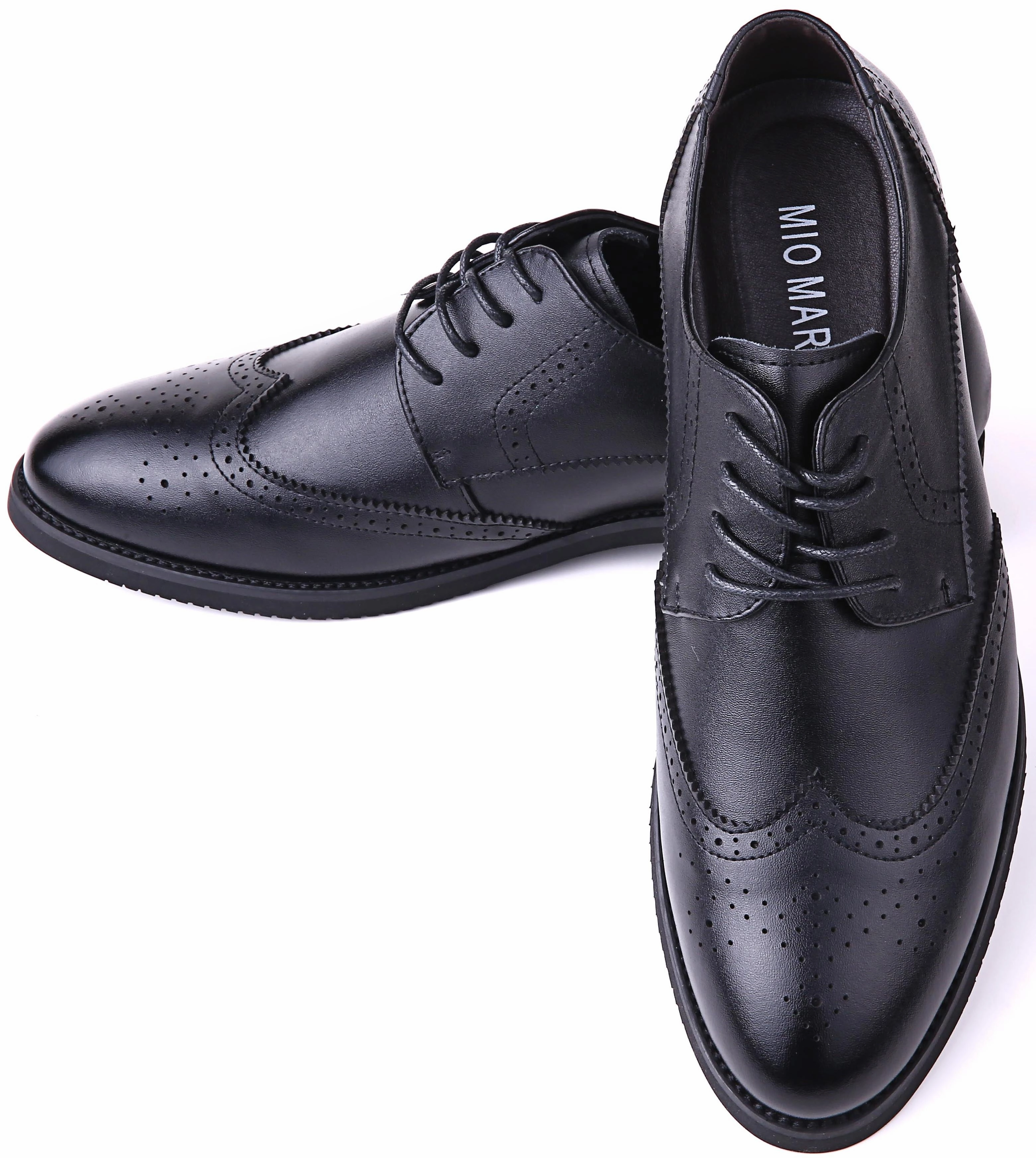Morse Tour Oxford Speckled Wingtip Oxford Dress Shoes