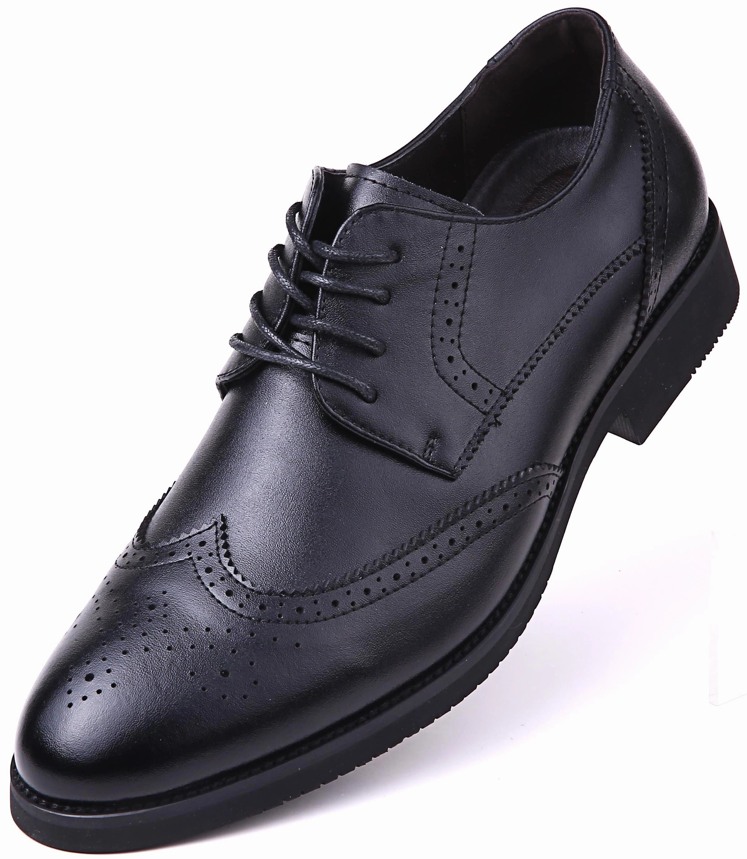 Uniform Oxfords Speckled Wingtip Oxford Dress Shoes