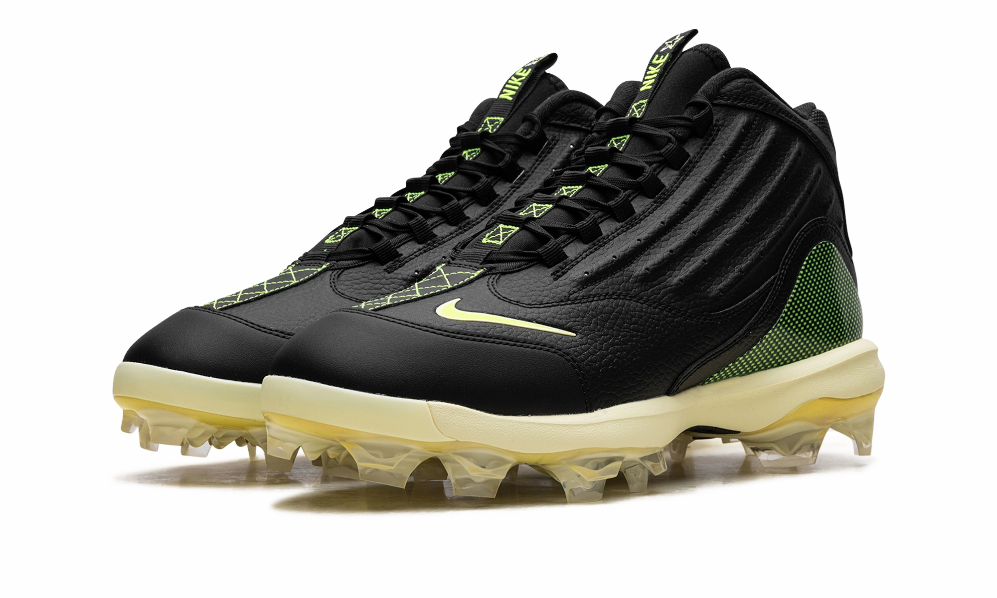 Old Style Soccer Cleats Air Griffey Max 2 Cleats "Volt"
