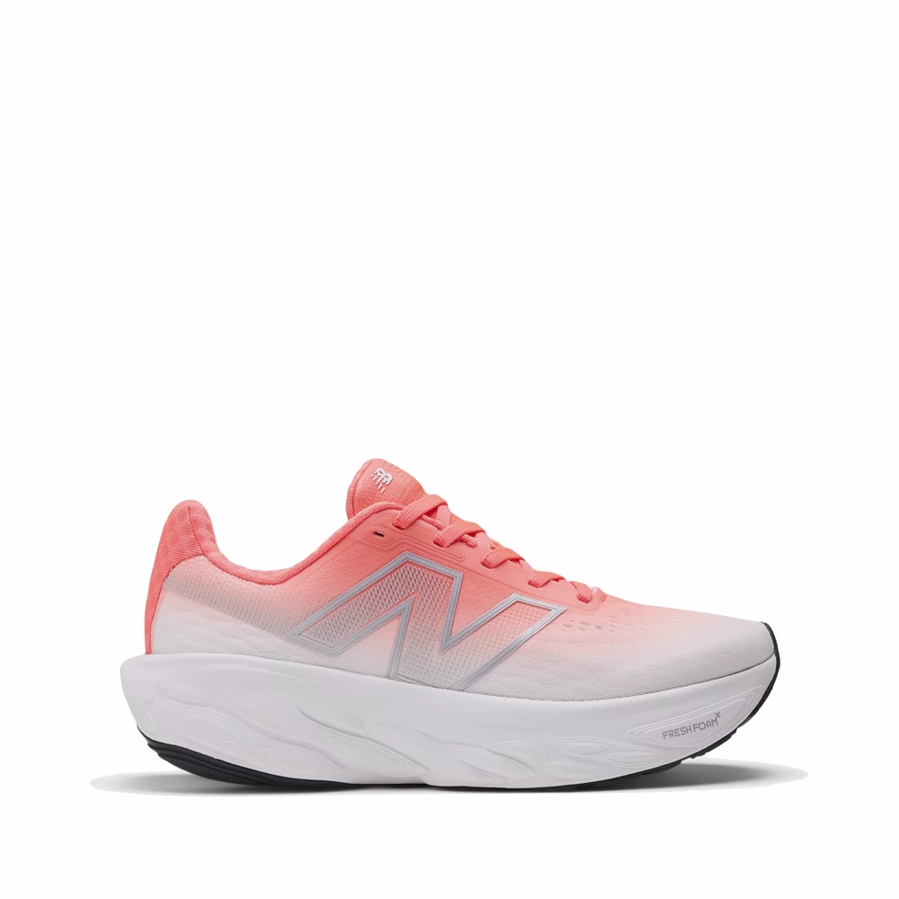 Terrex Running Shoes New Balance Women's Fresh Foam X 1080v14 Sneaker in Urgent Red with Silver Metallic and Light Silver Metallic