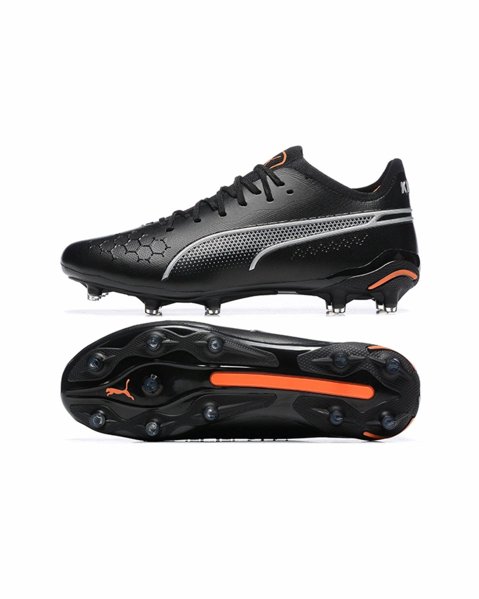 Puma King Ultimate Icon MG39-45 Orange Soccer Cleats
