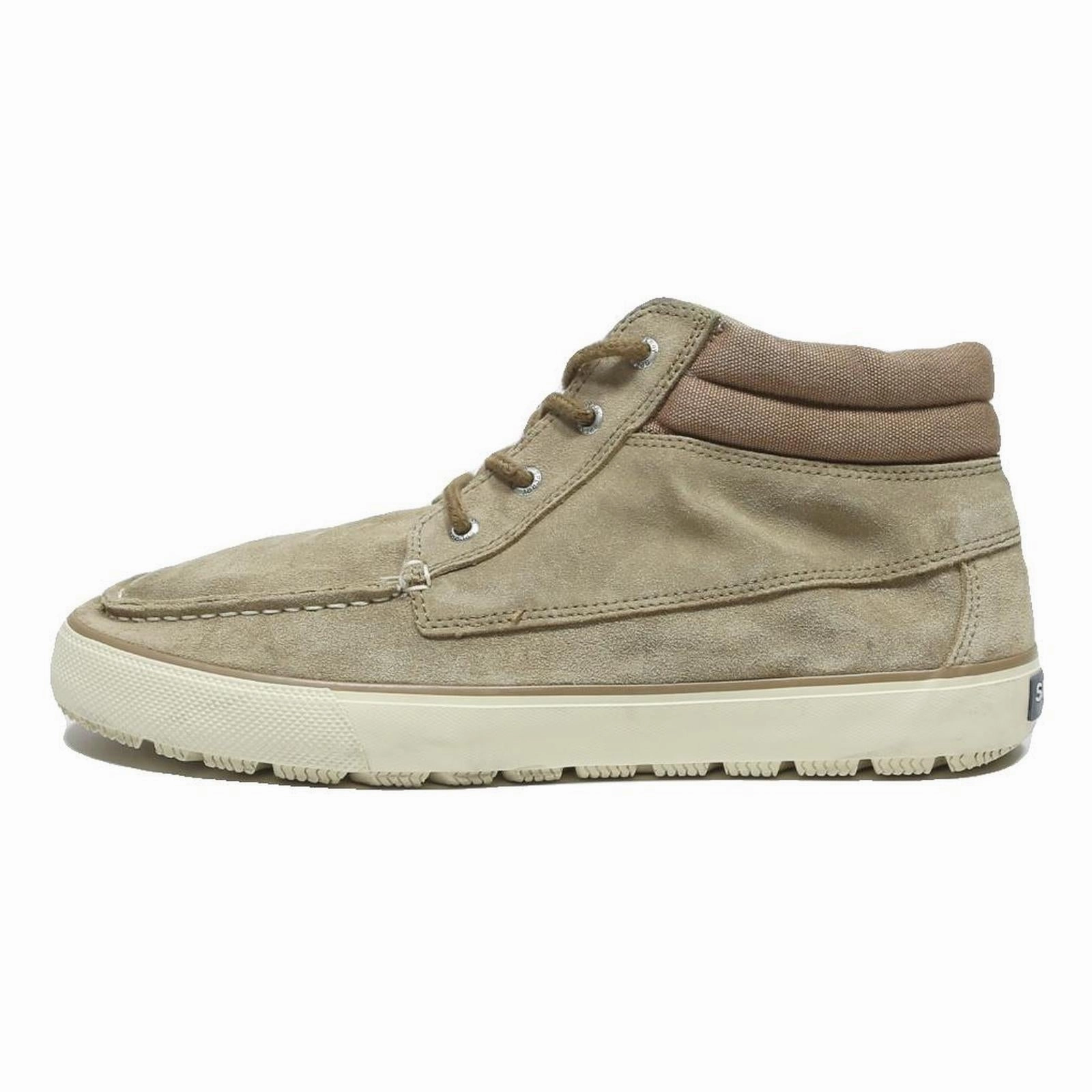 Monk Shoes Casual SPERRY Crest Vibe Mens Ankle Boots Beige Canvas UK 11 Casual Comfort Durable