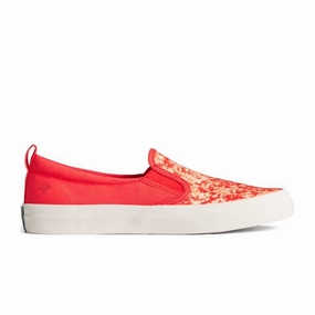 Sperry Women's Strawberry Shortcake Crest Twin Gore - Red Asics Slip On Shoes