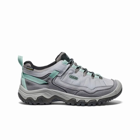 Hiking Shoes For Everyday Use KEEN WOMENS TARGHEE IV WP - ALLOY / GRANITE