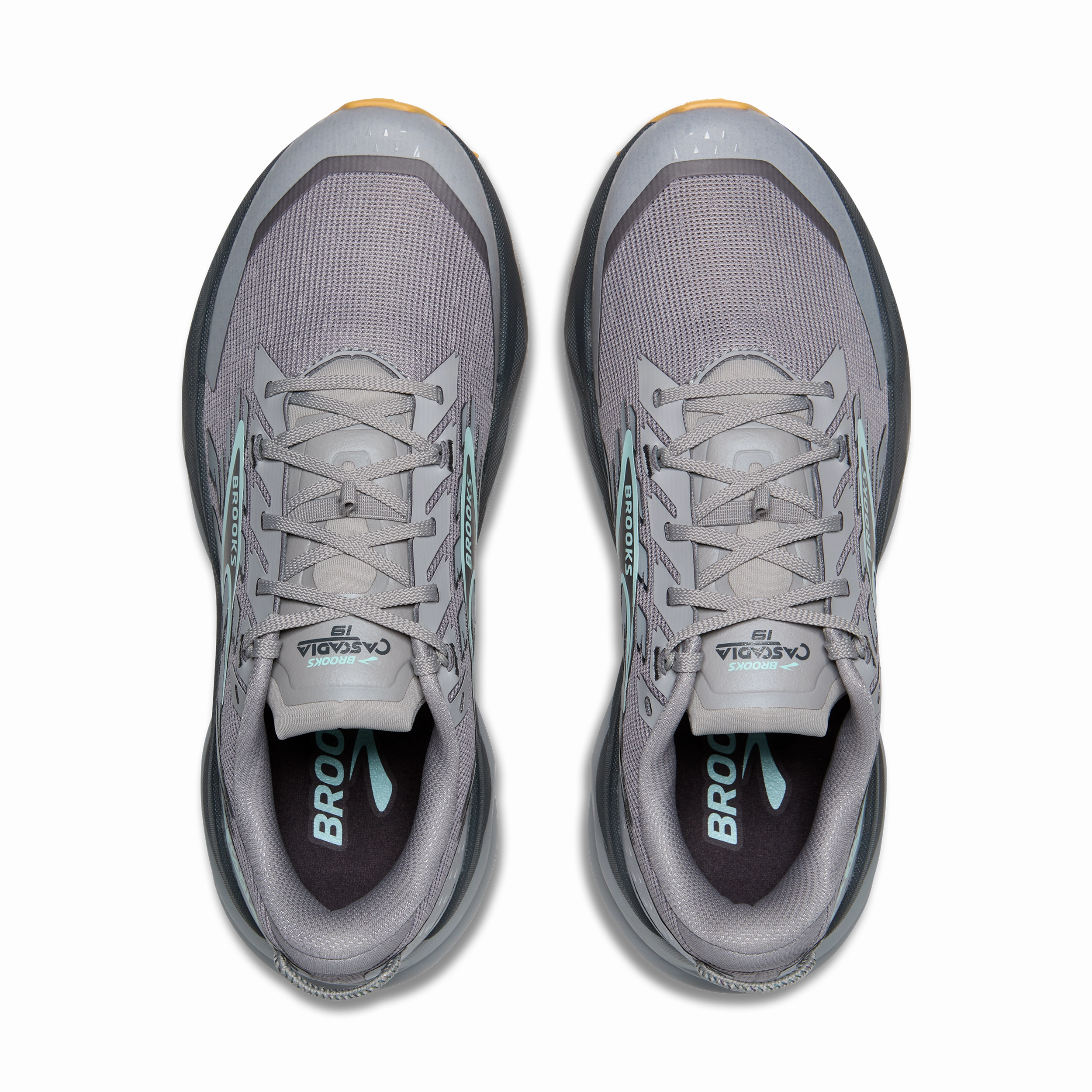 If The Fits Trailer Brooks Cascadia 19 | Alloy / Ebony / Orange | Mens