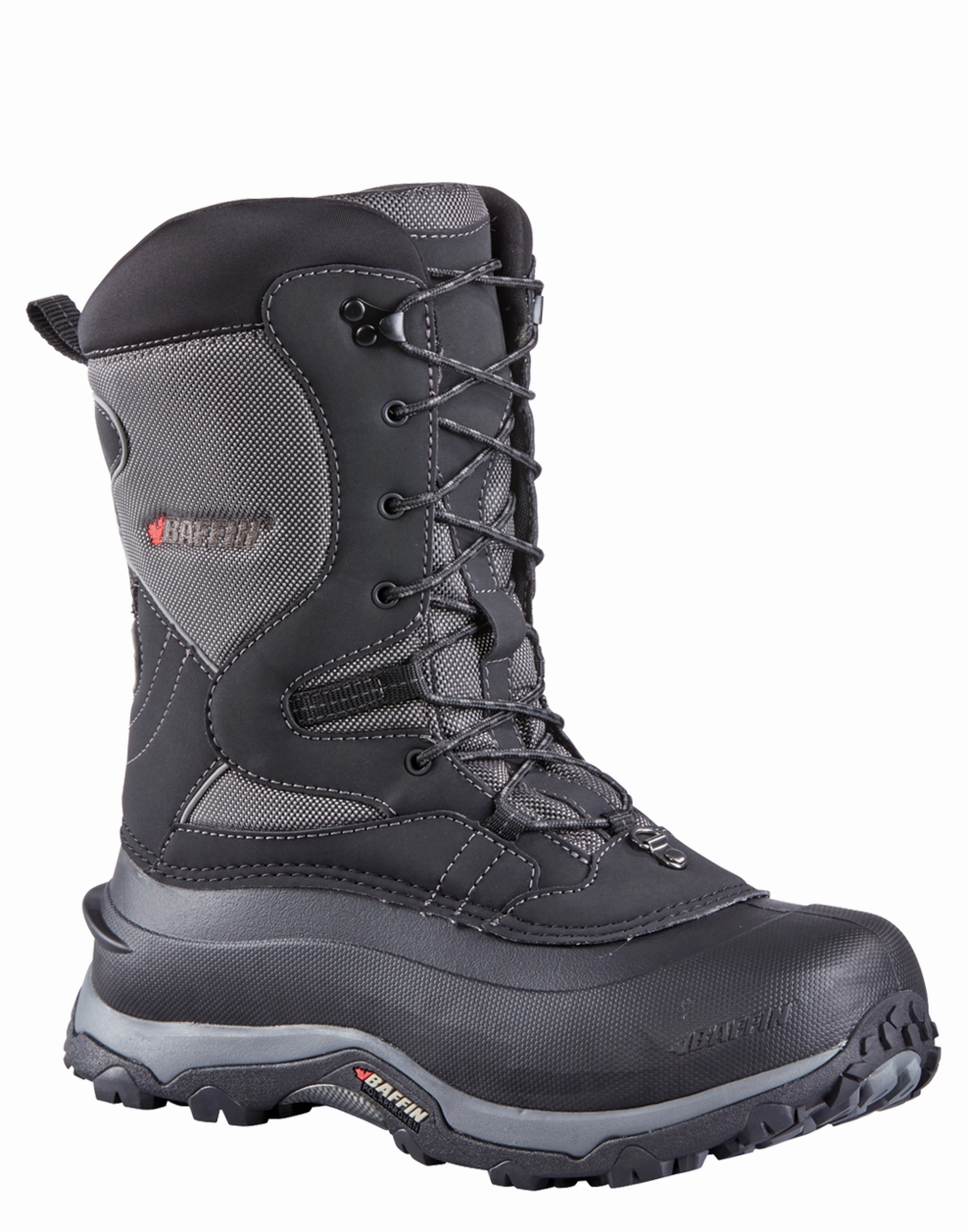 'Baffin' Men's 10" Summit Insulated WP Boot - Black / Grey Dc Shoes Boots Snow