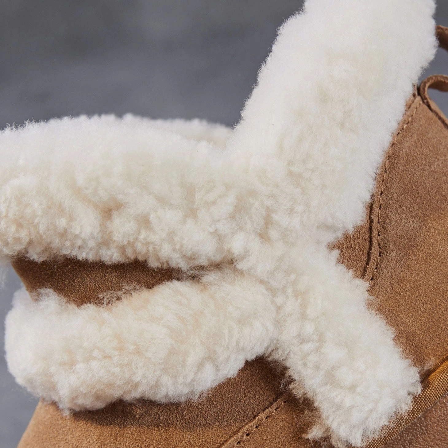 Best Snow Boots For Seniors Women's Retro Suede Warm Ankle Snow Boots